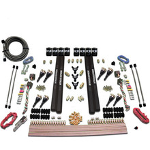 Nitrous Express 90095-00 - SX2 Dual Stage/Alcohol 8 Solenoid Nitrous Kit (200-1200HP) w/o Bottle