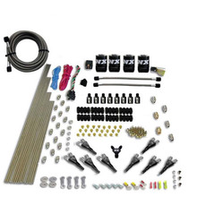 Nitrous Express 90006-00 - 8 Cyl Shark Direct Port 4 Solenoids Nitrous Kit (200-600HP) w/o Bottle