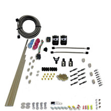Nitrous Express 93006-00 - 8 Cyl Dry Direct Port 2 Solenoids Nitrous Kit (200-600HP) w/o Bottle