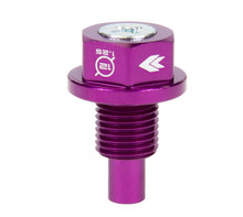 NRG NOP-200PP - Magnetic Oil Drain Plug M12X1.25 Infiniti/Lexus/Nissan/Toyota - Purple