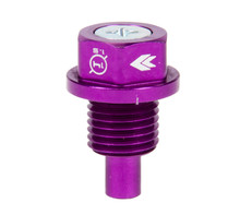 NRG NOP-100PP - Magnetic Oil Drain Plug M14X1.5 Acura/Honda/Mazda/Mitsubishi - Purple