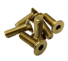 NRG SWS-100CG - Steering Wheel Screw Upgrade Kit (Conical) - Chrome Gold