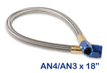 NOS 15345NOS - Stainless Steel Braided Hose
