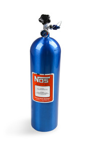 NOS 14750-ZR1NOS - Nitrous Bottle; 15 lb; w/Racer Safety;