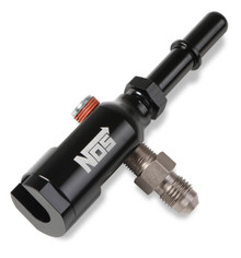 NOS 17002NOS - Late Model Billet Fuel Line Adapter - Fits 3/8" Fuel Rail