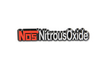 NOS 19151NOS - Emblem - Fender -  Logo / Nitrous Oxide Systems - 5-1/2 in Long - each