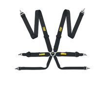 OMP Racing DA0-0203-A01-071 - OMP Tecnica 3 Safety Harness Black