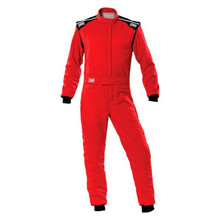 OMP Racing IA0-1828-E01-061-48 - OMP First-S Overall Red - Size 48 (Fia 8856-2018)
