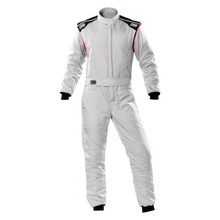 OMP Racing IA0-1828-E01-083-60 - OMP First-S Overall Silver - Size 60 (Fia 8856-2018)
