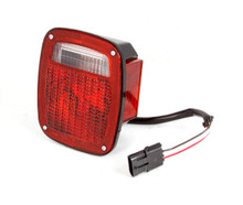Omix 12403.12 - Tail Light Black Housing RH 87-90 Jeep Wrangler