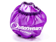 Outerwears 10-1018-07 - 3in Breather W/Shield Purple