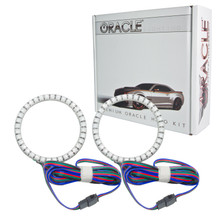 ORACLE Lighting 1212-333 - Ford Mustang V6 13-14 WP LED Projector Fog Halo Kit - ColorSHIFT