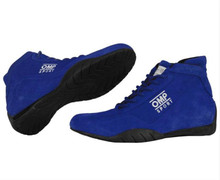 OMP Racing IC/792041075 - OMP Os 50 Shoes - Size 7.5 (Blue)