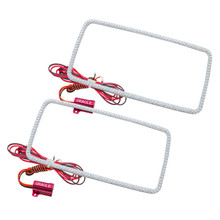 ORACLE Lighting 1234-001 - Chevrolet Silverado 07-13 LED Fog Halo Kit - White