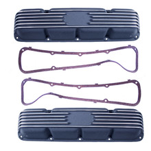 Omix 17401.13 - Valve Cover Black Aluminum V8 72-91 CJ & SJ