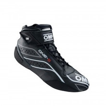 OMP Racing IC0-0805-B01-020-47 - OMP One Evo X R Shoes White - Size 47 (Fia 8856-2018)