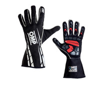OMP Racing KB0-2745-A01-071-XXS - OMP ARP Gloves Black - Size XXS