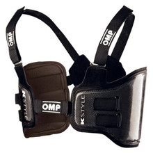 OMP Racing KK0-0047-B01-007-XS - OMP Carbon Fiber Rib Protection Vest - Size Xs