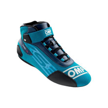 OMP Racing KC0-0826-A01-244-33 - OMP KS-3 Shoes My2021 Navy Blue/Cyan - Size 33