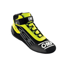 OMP Racing KC0-0826-A01-178-45 - OMP KS-3 Shoes My2021 Black/Yellow - Size 45