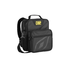 OMP Racing OB0-2980 - Gear Bag - 34 cm Wide x 20 cm Deep - 40 cm Tall - Backpack - Zipper Closure - OMP Logo - Nylon - Black - Each