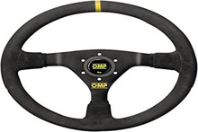 OMP Racing OD0-1979-071 - OMP WRC Mid-Depth 350mm Dished - Small Suede (Black)