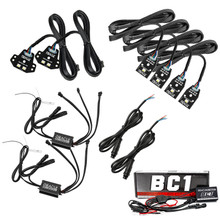ORACLE Lighting 1443-335 - 15-21 Dodge Charger RGB+W DRL Headlight DRL  Kit - ColorSHIFT w/ BC1 Controller