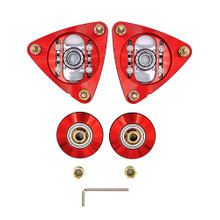 Pedders PED-581895 - 2015+ Ford Mustang Front Strut Mount Adjustable Camber Plates (for Kit ped-160099)