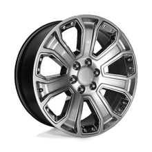 Performance Replicas 113HC-295824 - Pr113 20X9 Hyper Silver Dark With Chrome Accents