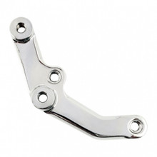 Performance Machine 0023-1522NE-CH - 00-Up HD Front Bracket Assy - Alum - Chrome