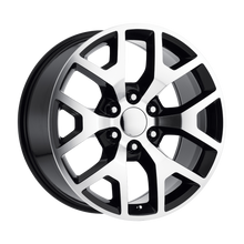 Performance Replicas 169BM-2415831 - Pr169 24X10 Gloss Black With Machined Spokes