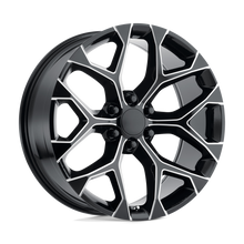 Performance Replicas 176M-295824 - Pr176 20X9 Gloss Black Milled