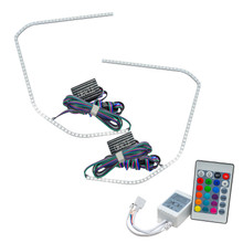 ORACLE Lighting 2272-504 - GMC Yukon 15-20 Halo Kit - ColorSHIFT w/ Simple Controller