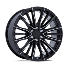 Performance Replicas PR223BE24106128 - Pr223 24X10 Gloss Black Milled