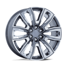 Performance Replicas PR225AP22906128 - Pr225 22X9 Gloss Gunmetal Machined With Chrome Accents