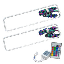 ORACLE Lighting 2283-504 - GMC Suburban 96-99 Halo Kit - ColorSHIFT w/ Simple Controller