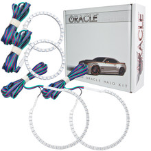ORACLE Lighting 2291-334 - Mercedes Benz C-Class 08-11 Halo Kit - ColorSHIFT w/o Controller