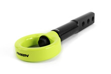 Perrin PHP-BDY-231NY - 17-21 Honda Civic Si/Type R/Touring/Hatchback Tow Hook Kit Front - Neon Yellow