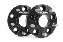 Perrin PHP-WHL-020BK - 17-21 Honda Civic Si / 22-26 Acura Integra 64.1mm 5x114.3 Wheel Spacers 20mm - Pair