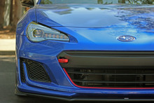 Perrin PSP-BDY-235RD - 18-21 Subaru WRX & STI / 13-25 BRZ / 17-20 Toyota 86 Tow Hook Kit (Front) - Red