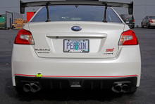 Perrin PSP-BDY-252NY - 15-21 Subaru WRX/STI Tow Hook Kit (Rear) - Neon Yellow