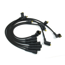 Pertronix 706101 - Flame-Thrower Spark Plug Wires 6 cyl Custom Fit Black