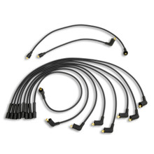 Pertronix 708105 - Flame-Thrower Spark Plug Wires 8 cyl Custom Fit Black