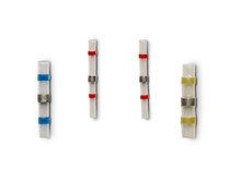 Pertronix A2012 - Ignition Solder and Heat seal splice kit. Contains white, red, blue, and yellow for 26-10 AWG. Waterproof, Crimpless, 2:1 shrinkage ratio, Rated up to 600V, Temp. range from -67° to 220° F