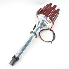 Pertronix D200801 - Dist Billet Marine Chevy red cap