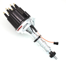 Pertronix D333710 - Dist Billet Mag Trig Ford 332-428 FE Blk Male cap Vac Adv