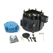 Pertronix D4000 - Flame-Thrower HEI Distributor Cap and Rotor Kit Black