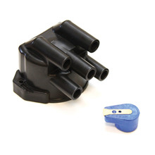 Pertronix D604609 - REPLACEMENT CAP AND ROTOR KIT FOR FLAME-THROWER "STOCK-LOOK" 4-CYLINDER 45D STYLE DISTRIBUTORS. SIDE EXIT CAP