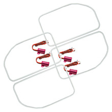 ORACLE Lighting 2383-001 - Ford F250/350 11-16 LED Halo Kit (Square Ring Design) - White