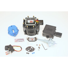 Pertronix D78000 - FLAME THROWER TUNE-UP KIT FEATURING IGNITOR III ELECTRONICS FOR CHEVY & CADILAC HEI DISTRIBUTORS WITH RED/YELLOW COIL WIRE. STREET / STRIP MODULE, BLACK CAP